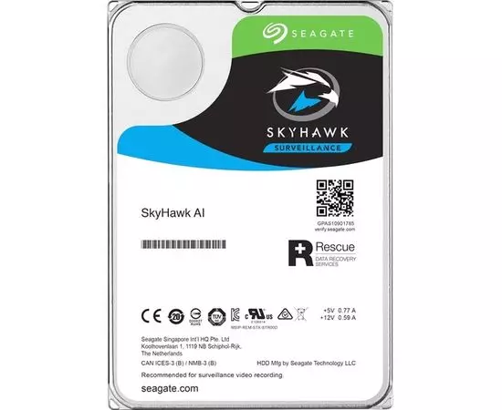 Жесткий диск Seagate 16Tb SkyHawk AI (ST16000VE002)