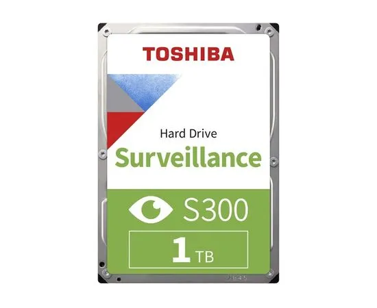 Жесткий диск Toshiba 1Tb S300 Surveillance (HDWV110UZSVA)