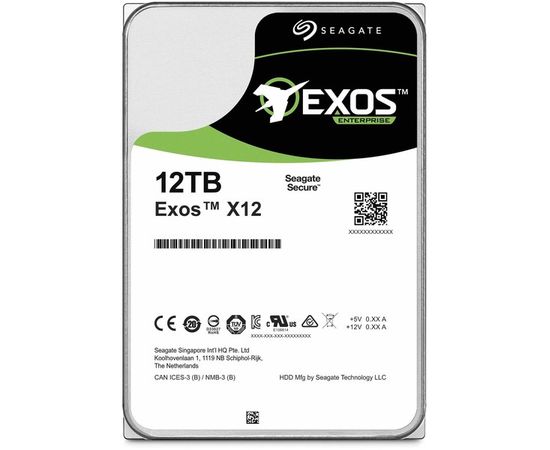 Жесткий диск Seagate 12Tb Exos X16 (ST12000NM001G)