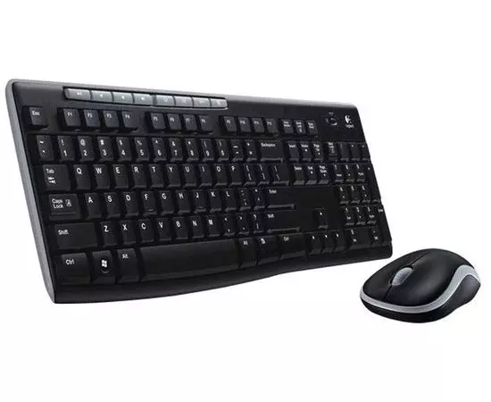 Клавиатура+мышь Logitech Cordless Desktop MK270 (920-004518)