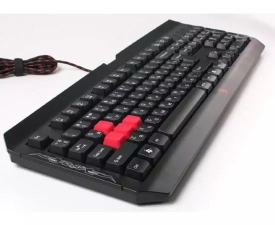Клавиатура A4 Tech Bloody Q100 Black USB Gamer, фото 2