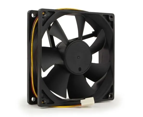 Кулер для корпуса Gembird 92x92x25mm, ball, узкий разъем 3 pin (FANCASE2/BALL), фото 2