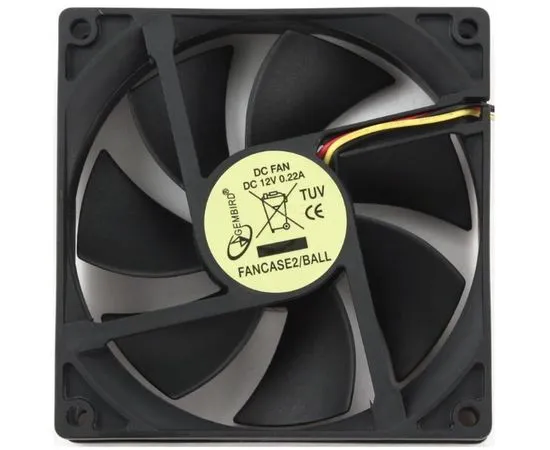 Кулер для корпуса GEMBIRD FANCASE2 90mm, фото 2