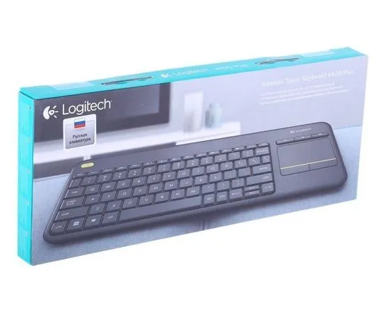 Клавиатура Logitech K400 Plus RUS Wireless Touch Keyboard (920-007147), фото 4