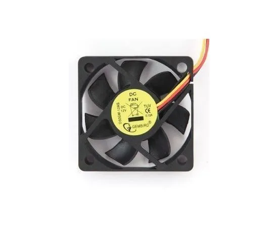 Gembird 50x50x10, втулка, 3 pin, провод 25 см (D50SM-12AS)