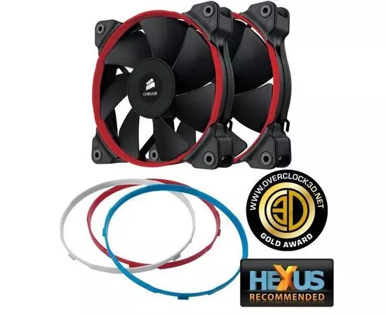 Кулер для корпуса Corsair Twin pack Air Series SP120 Quiet Edition High Static Pressure (CO-9050006-WW)