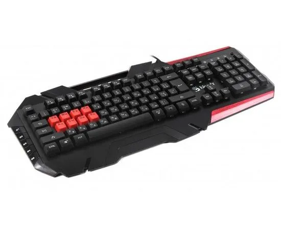 Клавиатура A4 Tech Bloody B3590R USB Multimedia Gamer LED черный/красный, фото 2