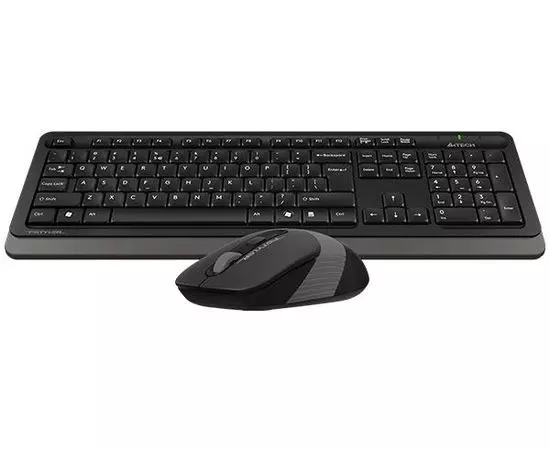 Клавиатура+мышь A4 Tech Fstyler FG1010 Multimedia, черный/серый (FG1010 GREY)