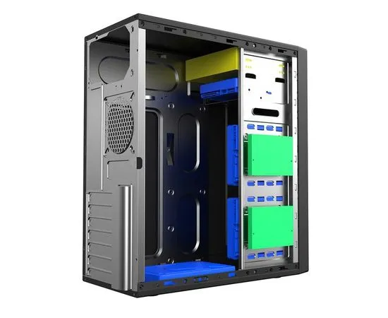 Корпус Foxline FL-301 Black без БП, фото 2