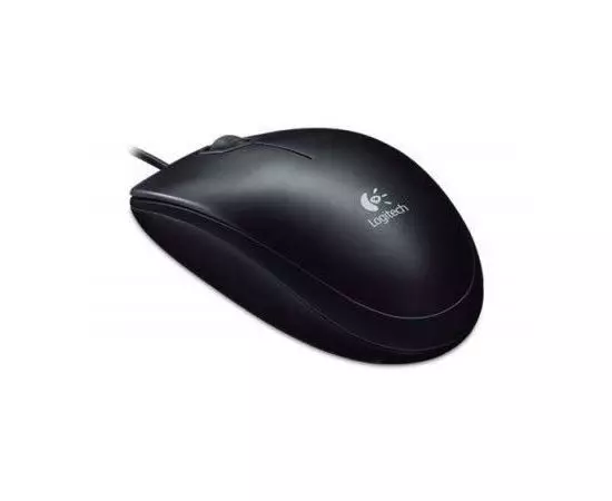 Мышь Logitech B100 USB (910-003357/910-006605), Цвет: Чёрный