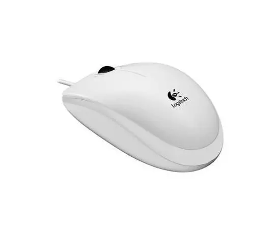 Мышь Logitech B100 USB white (910-003360), Цвет: Белый