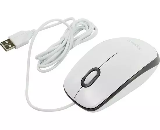 Мышь Logitech M100 White (910-005004), Цвет: Белый
