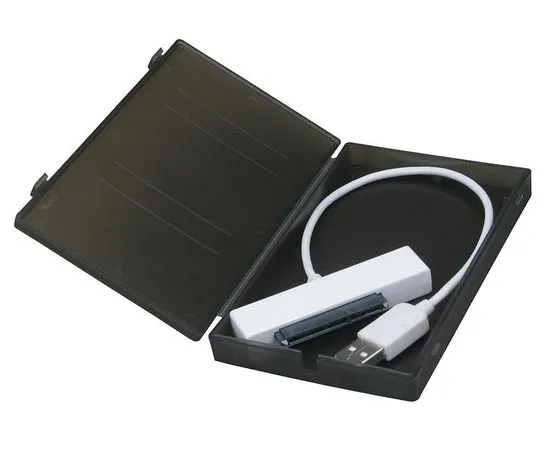 Карман для винчестера SATA 2.5" -> USB2.0 (AGESTAR, SUBCP1) черный (SUBCP1 BLACK), фото 2