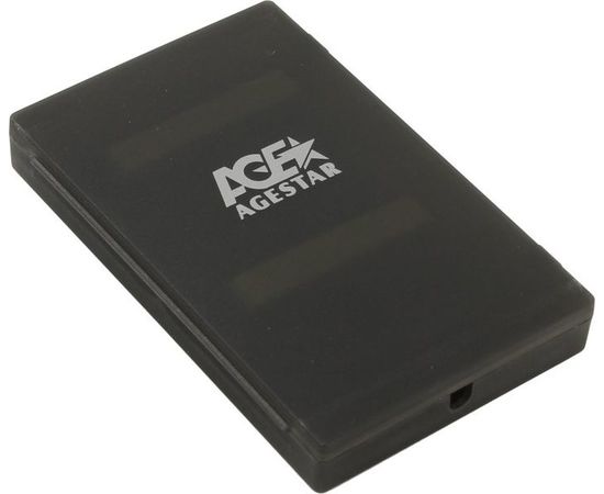 Карман для винчестера SATA 2.5" -> USB2.0 (AGESTAR, SUBCP1) черный (SUBCP1 BLACK)