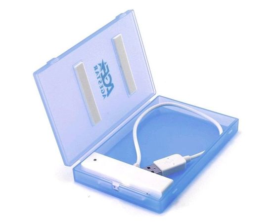 Карман для винчестера SATA 2.5" -> USB2.0 (AGESTAR, SUBCP1) синий (SUBCP1 BLUE), фото 2