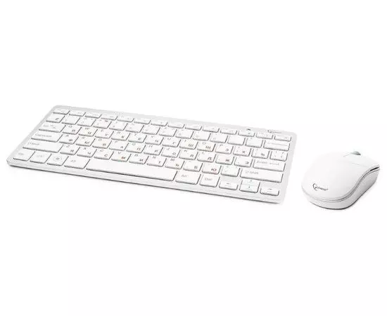 Клавиатура+мышь KBS-7001, серебристый/белый (KBS-7001-RU)