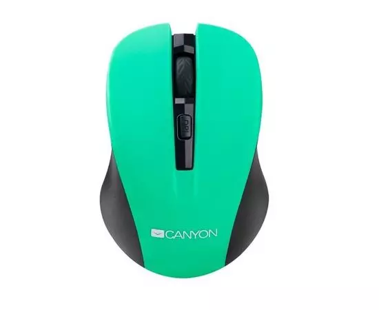 Мышь CANYON CNE-CMSW1GR зеленый, Цвет: Зелёный