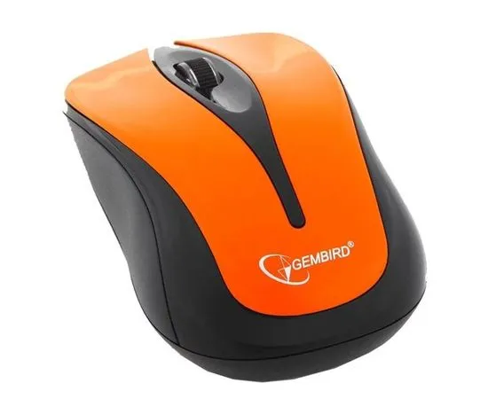 Мышь Gembird MUSW-325, оранжевый (MUSW-325-O), Цвет: Чёрно-оранжевый, фото 2
