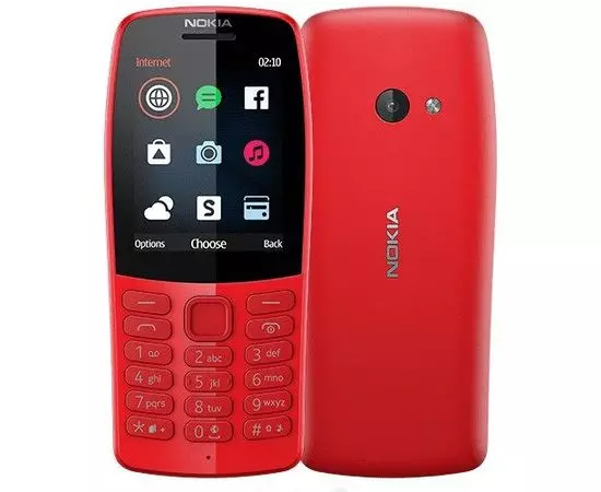 Мобильный телефон Nokia 210 Dual SIM Red (16OTRR01A01)