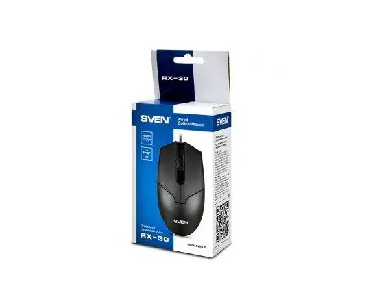 Мышь SVEN RX-30, USB Black (SV-018214), фото 3