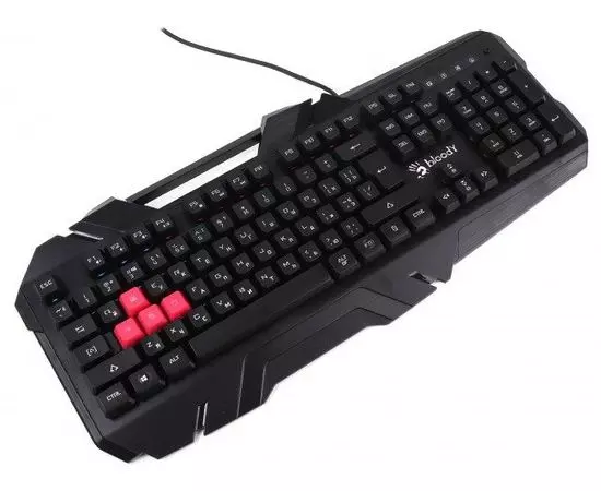 Клавиатура A4 Tech Bloody B150N USB Multimedia Gamer LED, фото 2