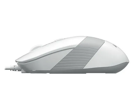 Мышь A4 Tech Fstyler FM10 USB, белый/серый (FM10 WHITE), Цвет: Белый/Серый, фото 3