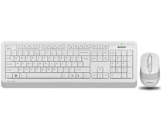 Клавиатура+мышь A4 Tech Fstyler FG1010 Multimedia, белый/серый (FG1010 WHITE)
