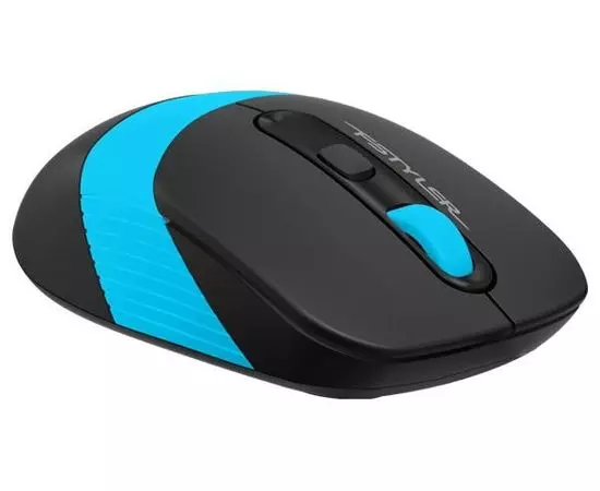 Мышь A4 Tech FG10 черный/синий (FG10 BLUE), Цвет: Чёрно-синий, фото 2
