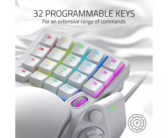 Клавиатура RAZER Tartarus Pro – Mercury (RZ07-03110200-R3M1), фото 3