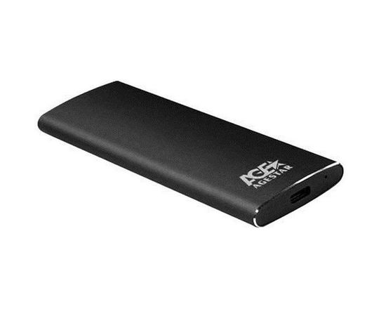 Карман для SSD m.2 SATA -> USB3.1 TYPE-C (AgeStar, 3UBNF2C) черный