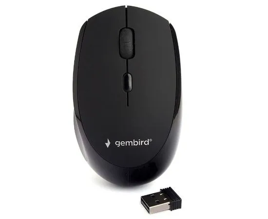 Мышь Gembird MUSW-354, черный, Цвет: Чёрный
