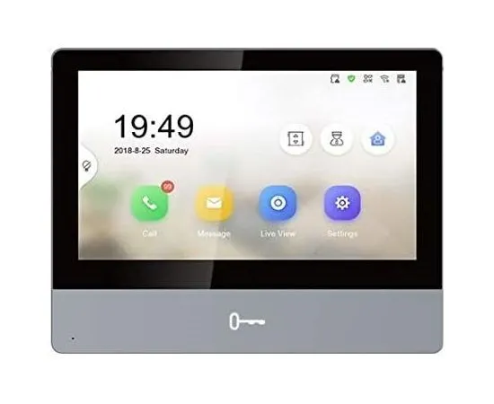 Видеодомофон Hikvision DS-KH8350-WTE1, белый