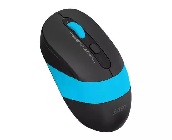 Мышь A4 Tech FG10S Silent черный/синий (FG10S BLUE), Цвет: Чёрно-синий, фото 2