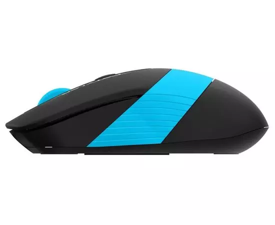 Мышь A4 Tech FG10S Silent черный/синий (FG10S BLUE), Цвет: Чёрно-синий, фото 5