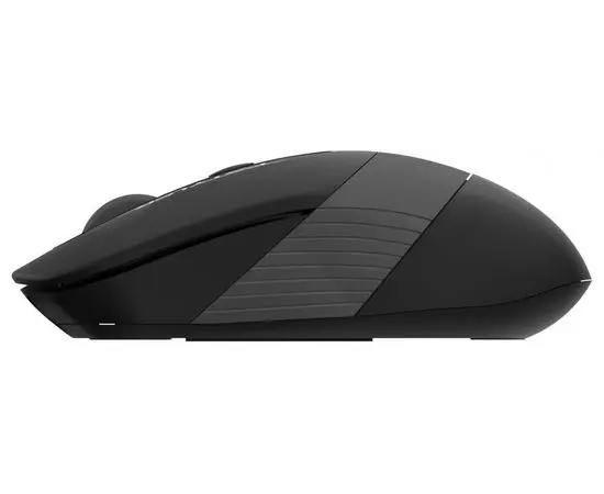 Мышь A4 Tech FG10S Silent черный/серый (FG10S GREY), Цвет: Чёрно-серый, фото 3