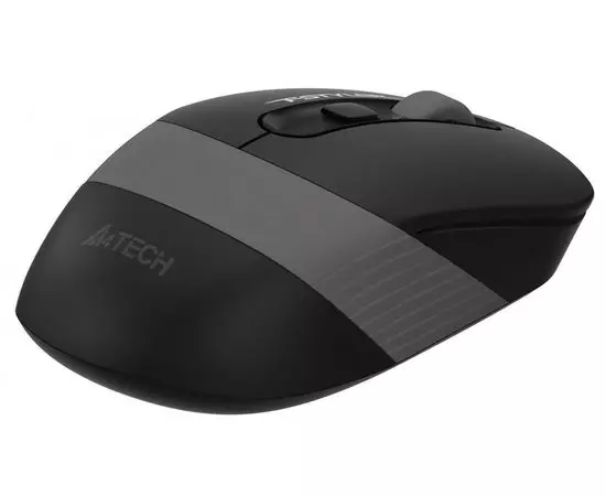 Мышь A4 Tech FG10S Silent черный/серый (FG10S GREY), Цвет: Чёрно-серый, фото 5