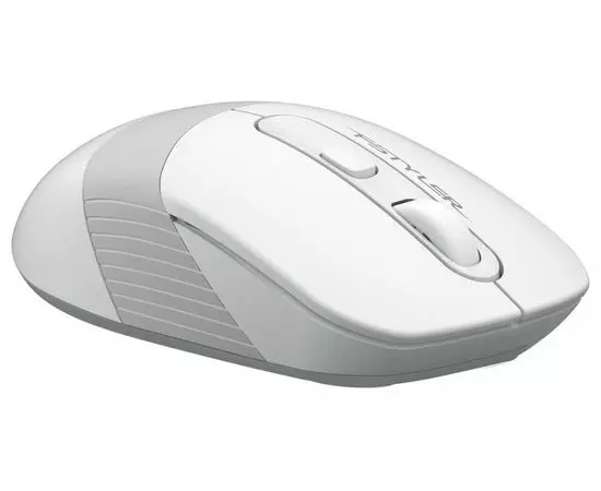 Мышь A4 Tech FG10S Silent белый/серый (FG10S WHITE), Цвет: Белый/Серый, фото 3