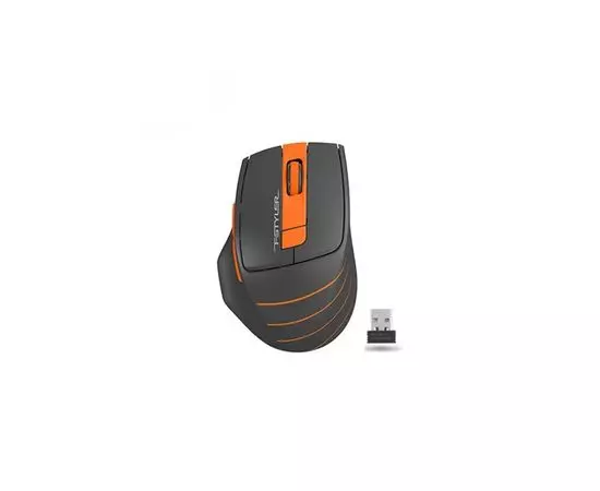 Мышь A4 Tech FG30S серый/оранжевый (FG30S ORANGE), Цвет: Серый/Оранжевый