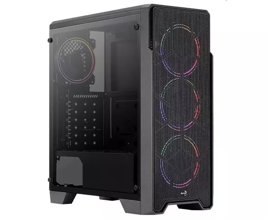 Корпус AeroCool Ore Saturn FRGB, без БП (Ore Saturn FRGB-G-BK-v1)