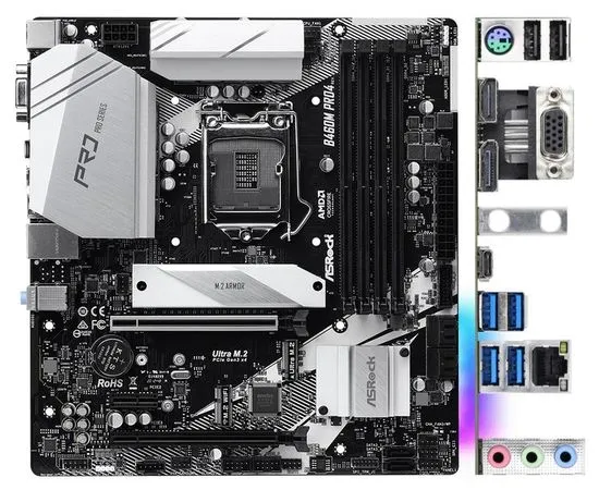 Материнская плата ASRock B460M PRO4