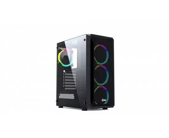 Корпус Powercase Mistral Z4 Mesh LED, Tempered Glass, без БП (CMIZB-L4)