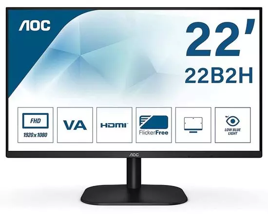 Монитор 21.5" AOC 22B2H