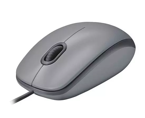 Мышь Logitech M110 Silent USB Mid Grey (910-005490/910-006760), Цвет: Серый, фото 2
