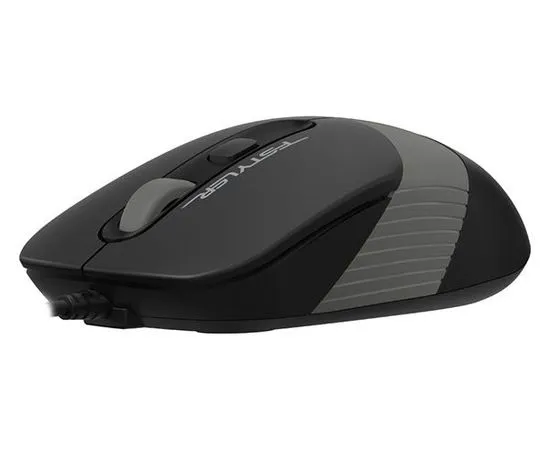 Мышь A4 Tech Fstyler FM10 USB, черный/серый (FM10 GREY), Цвет: Чёрно-серый, фото 4