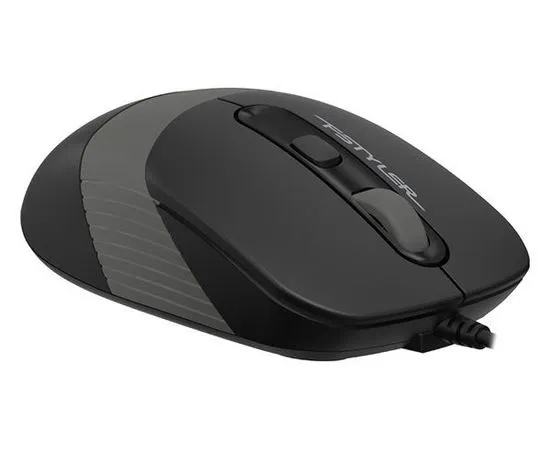 Мышь A4 Tech Fstyler FM10 USB, черный/серый (FM10 GREY), Цвет: Чёрно-серый, фото 5
