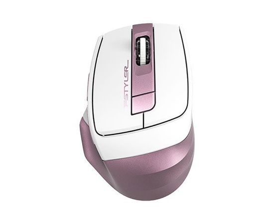 Мышь A4 Tech FG35 розовый/белый (FG35 PINK/WHITE), Цвет: Бело-розовый