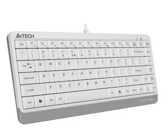 Клавиатура A4 Tech Fstyler FK11 USB Multimedia, белый/серый (FK11 WHT)
