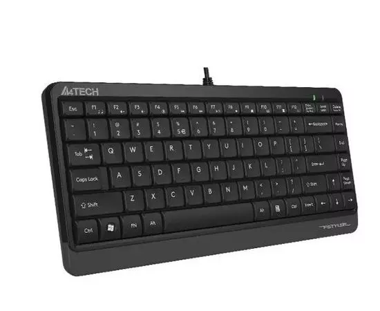 Клавиатура A4 Tech Fstyler FK11 USB Multimedia, черный/серый (FK11 BLK)