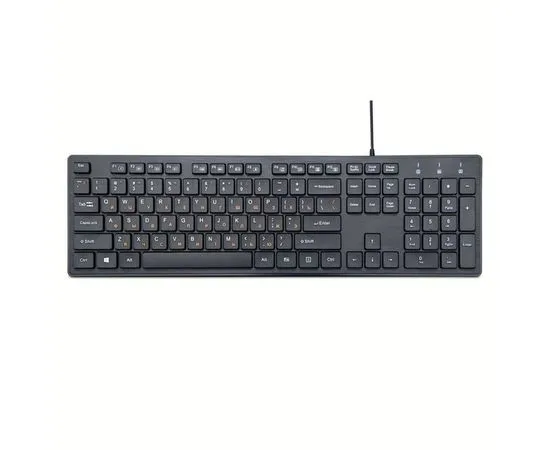 Клавиатура Gembird KB-8360U USB-хаб 2 порта, USB, черный