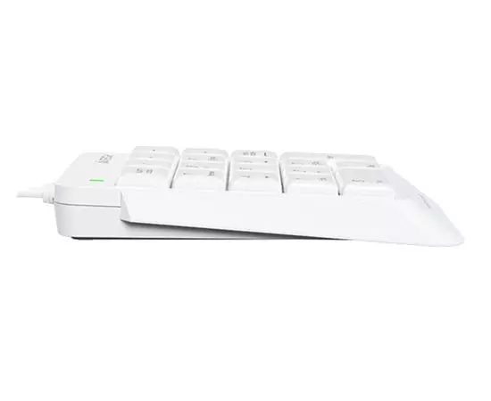 Клавиатура A4 Tech Fstyler FK13P USB NumPad, белый/серый (FK13P WHT), фото 3